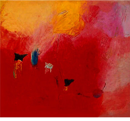 Julia_painting_43_the afternoon is a mango 70x76.jpg